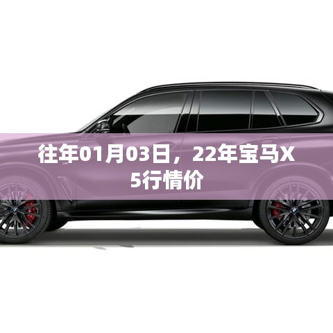 『最新行情，宝马X5在22年一月份的行情价曝光』