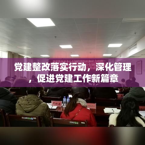 党建整改落实行动，深化管理，促进党建工作新篇章