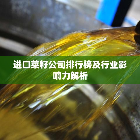 进口菜籽公司排行榜及行业影响力解析